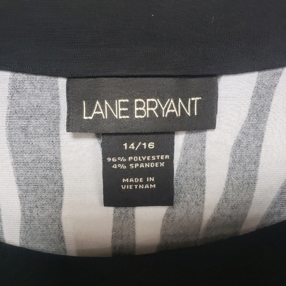 LANE BRYANT Zebra Print Sleeveless Top Size 14/16 - Picture 4 of 5